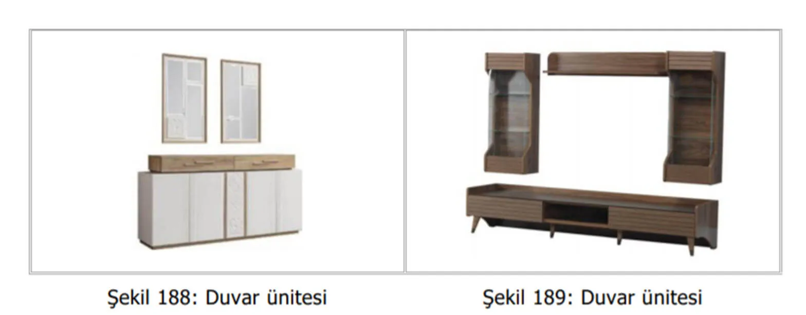 örnek mobilya duvar ünitesi-osmaniye patent